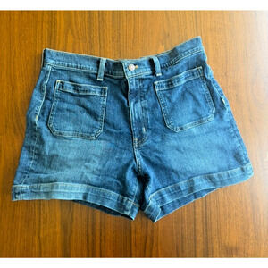 J.Crew Women's Denim Patch Pocket Shorts - Size 31